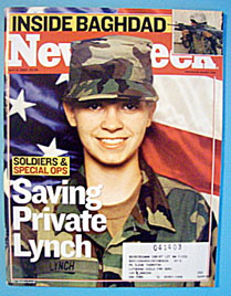 Cover of Newsweek magazine, April 14, 2003