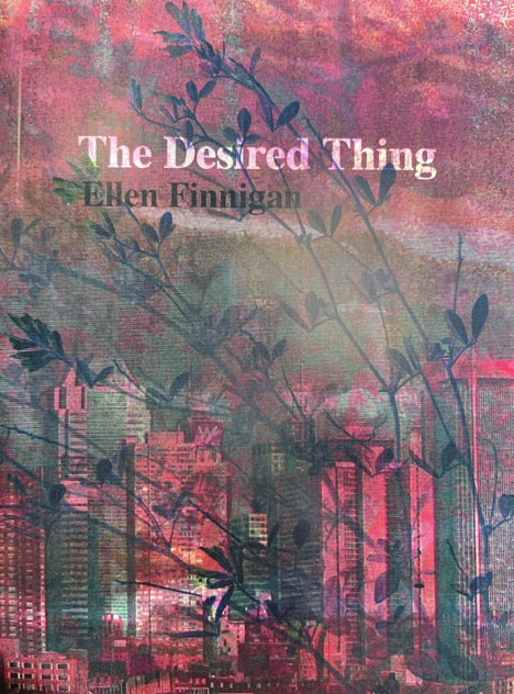 Cover of Desired Thing, a chapbook, digital artwork by David Day